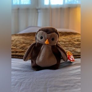 TY Beanie Babies Hoot The Owl Collectable